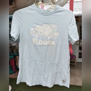Roots Women's T Shirt - 100% Cotton Short Sleeve - Size Medium - Like New